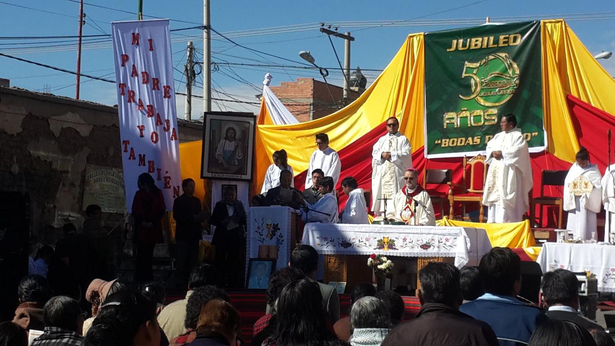 Celebración de los 50 años de la Parroquia Jesús Obrero