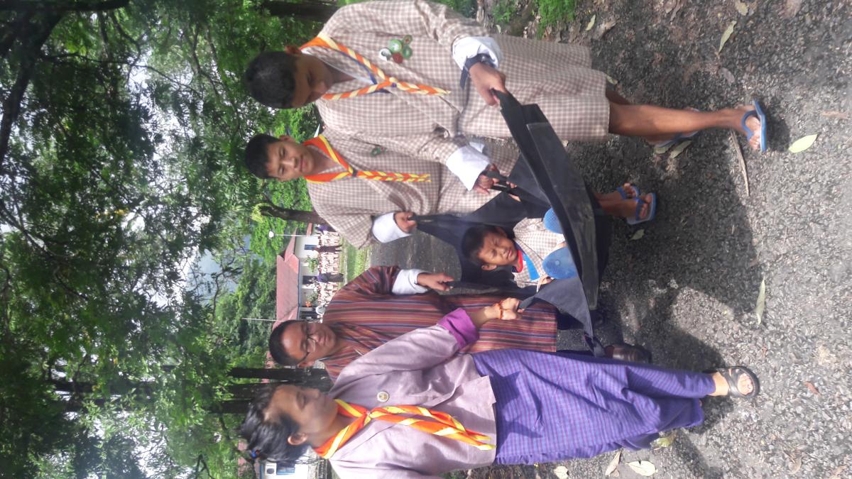 scouts being prepared... 