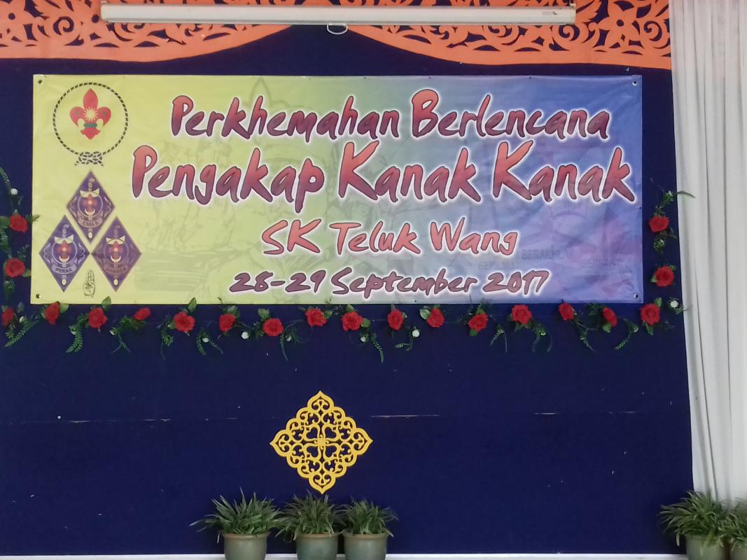 Perkhemahan Berlencana SK Teluk Wang Tahun 2017