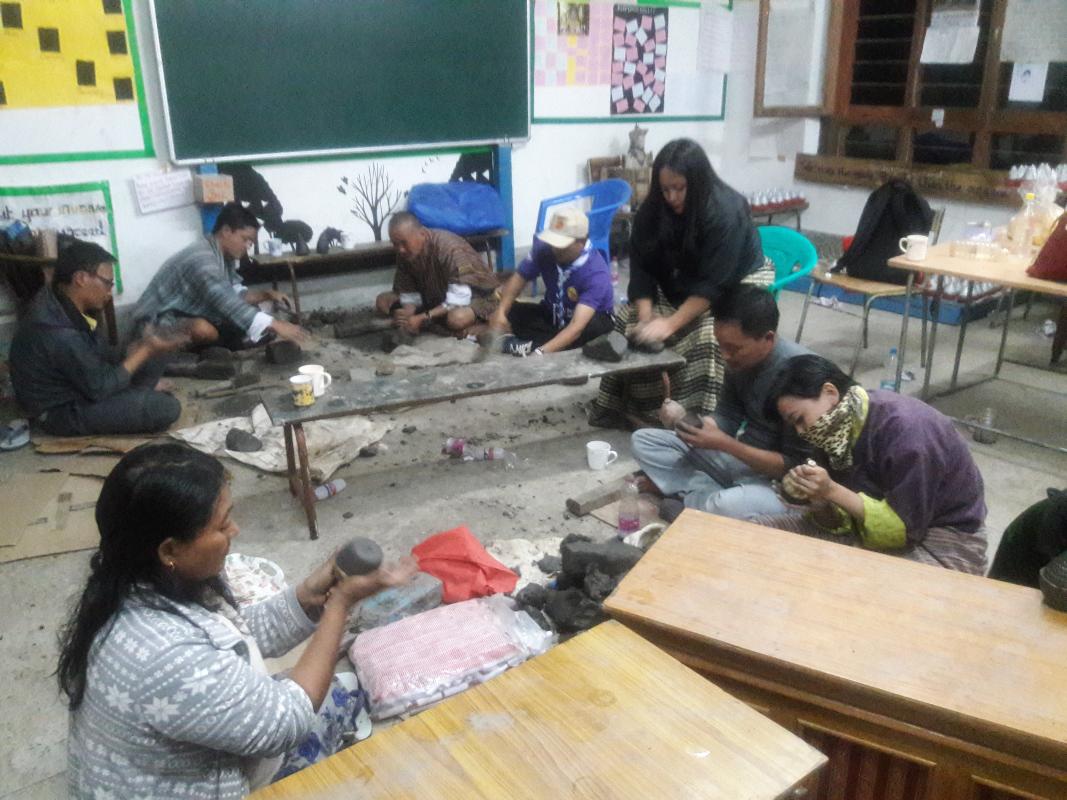 Good deeds in pulp of our hand