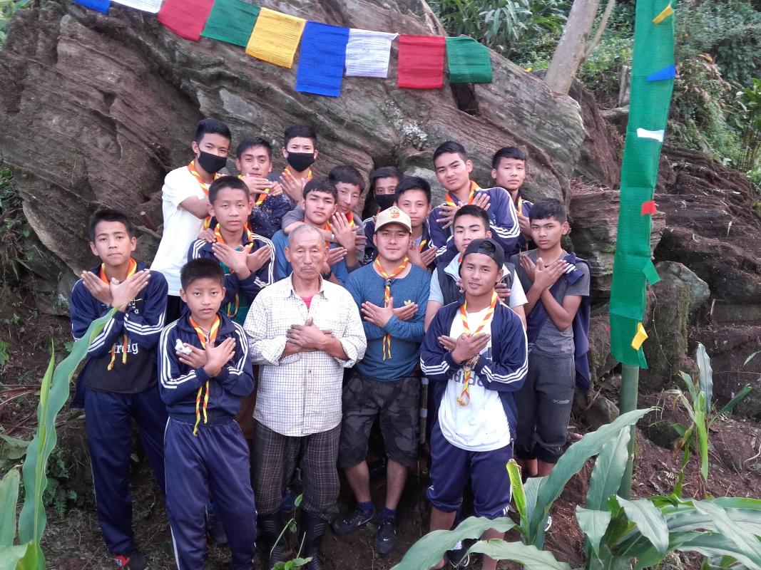 Cleaning the Nye (Sacred  place) 