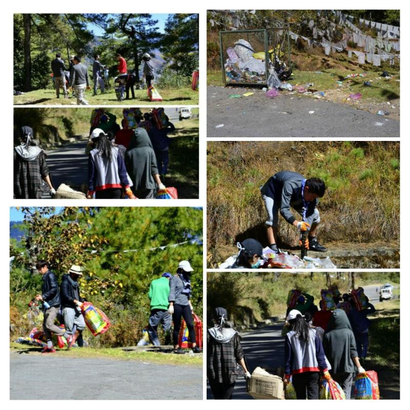 Cleaning campaign; waste picking 