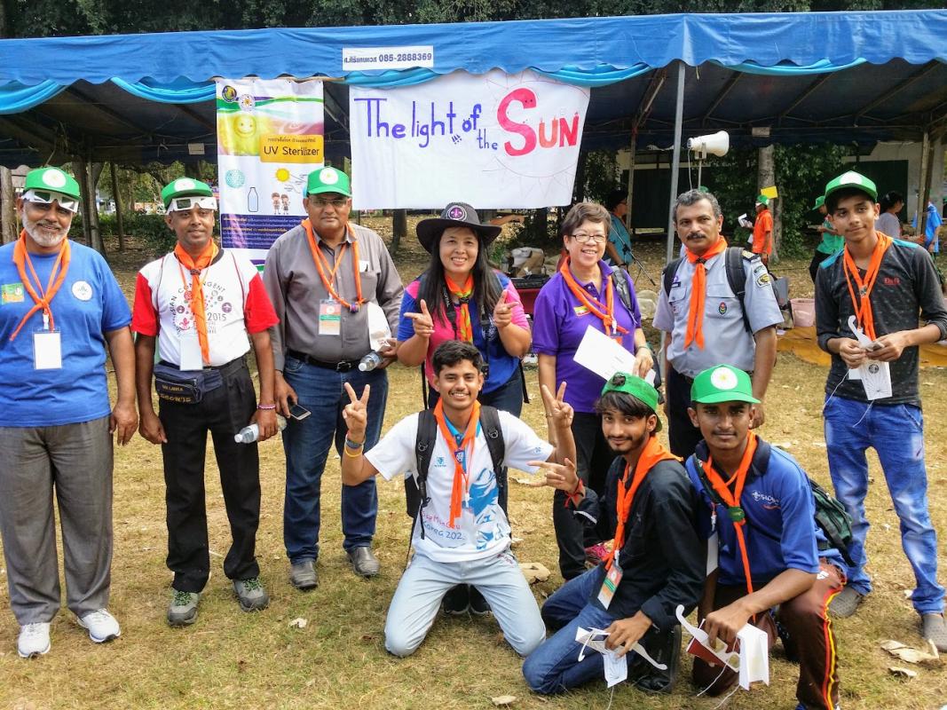 The 1st Solar Scout Jamboree, Thailand
