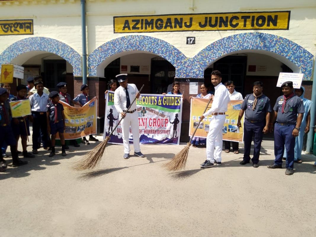 Cleaniness Drive Camp at Azimganj