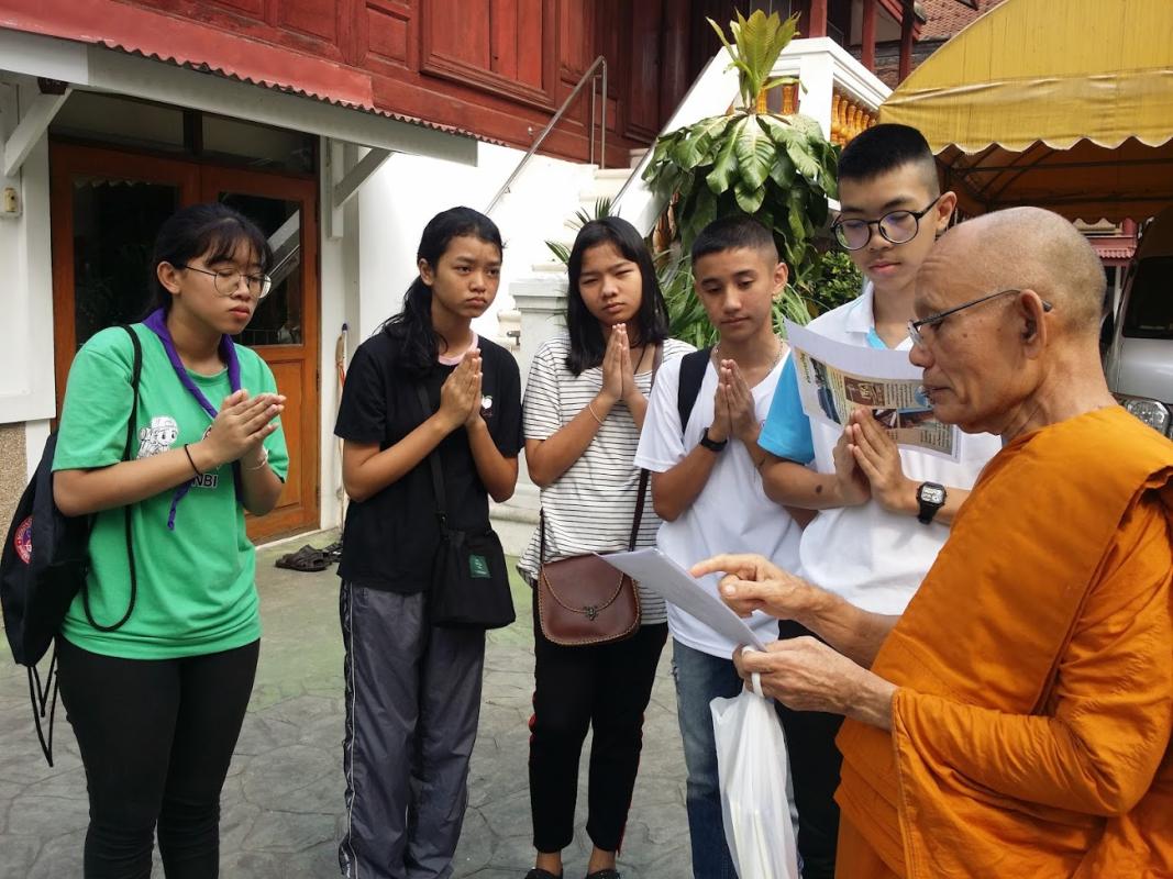 The 1st community developed project by the local Scouts.