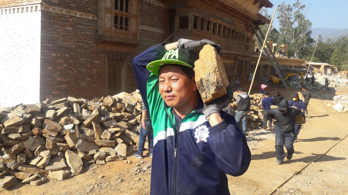 Wangdue Dzong Renovation  project