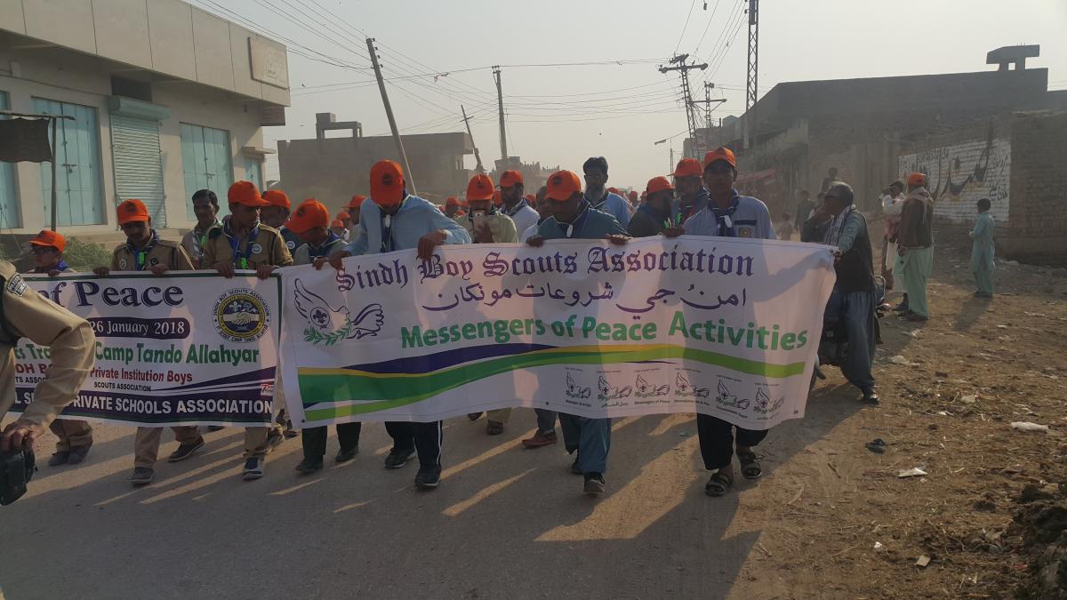 MOP Activities .solar Art  .Peace Walk and scouting skills  