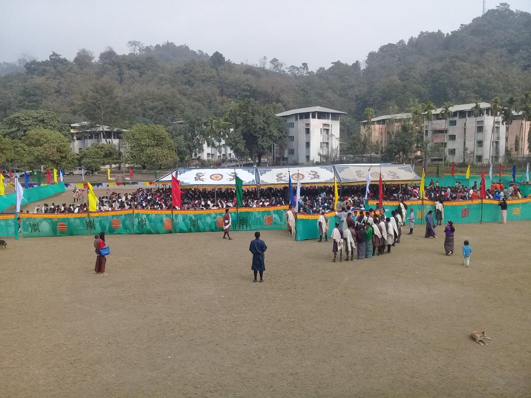 His Majesty's visit