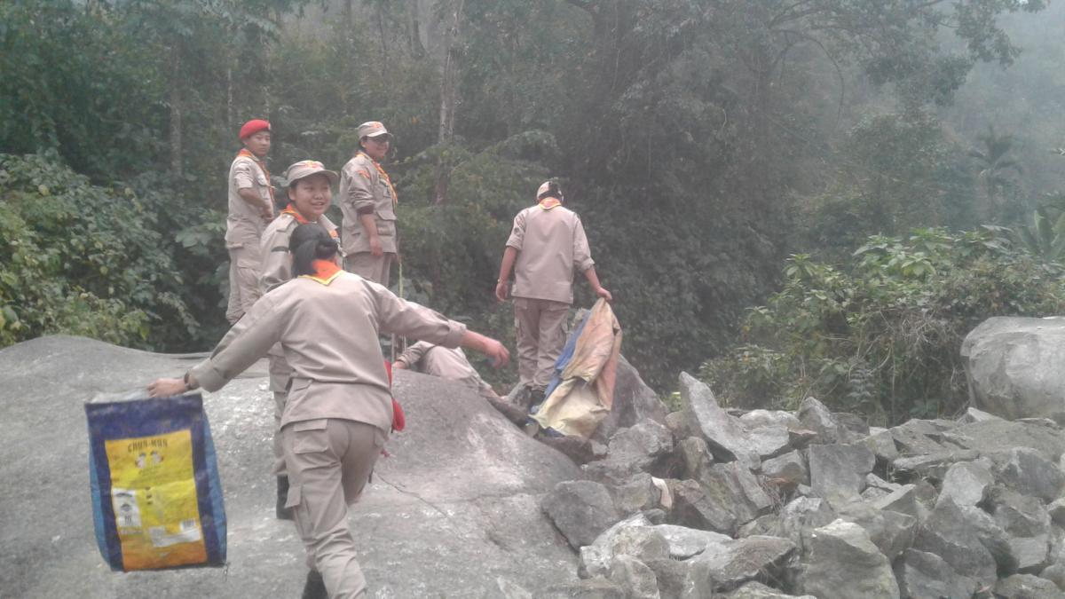 Volunteer Work at Hot Spring