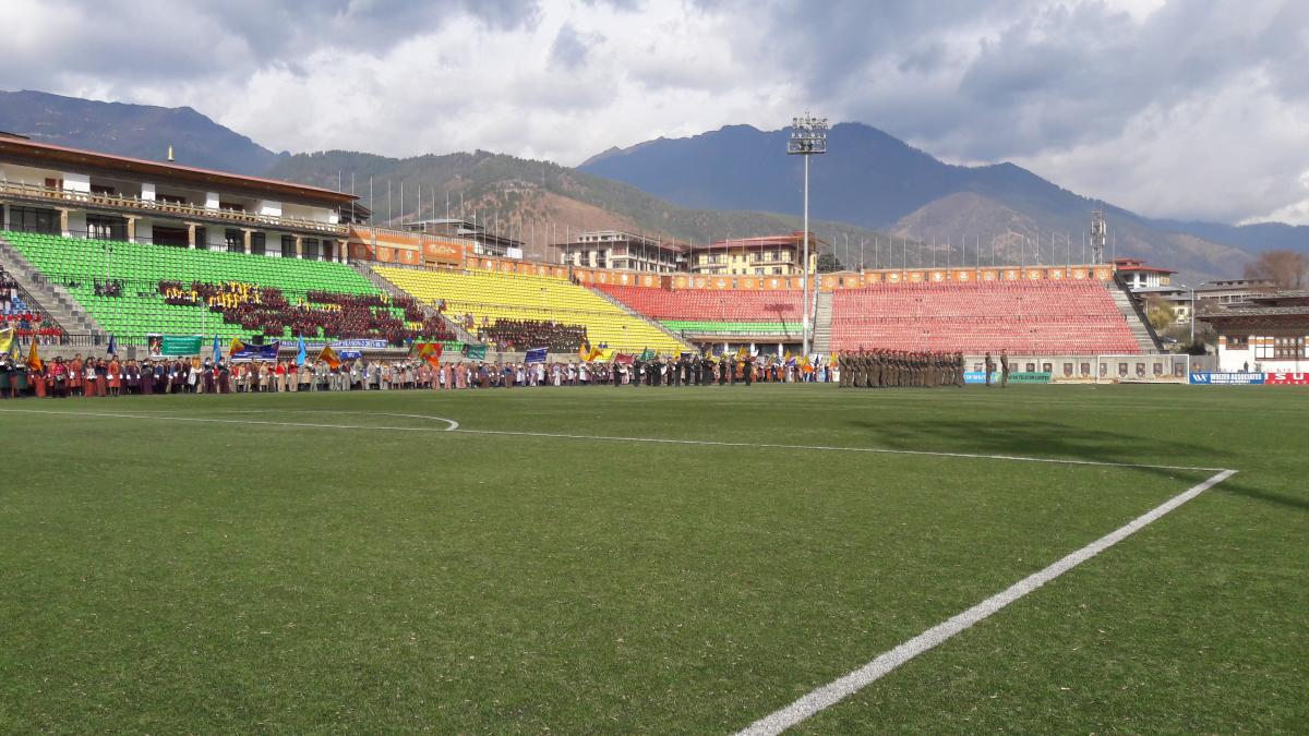 Rehearsal for Celebration of His majestys  Birthday