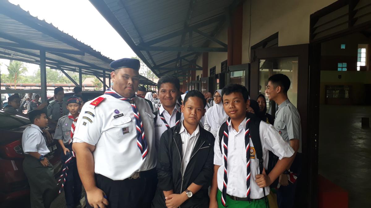 Immersion Schools Programme - Pramuka SMP Islam Al-Azhar dan Pengakap Kelana SMK Tasek Utara