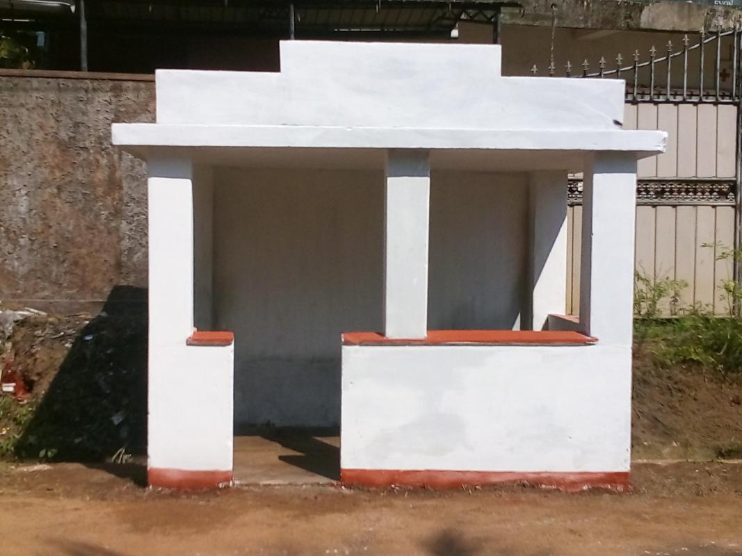 Bus halt cleaning project
