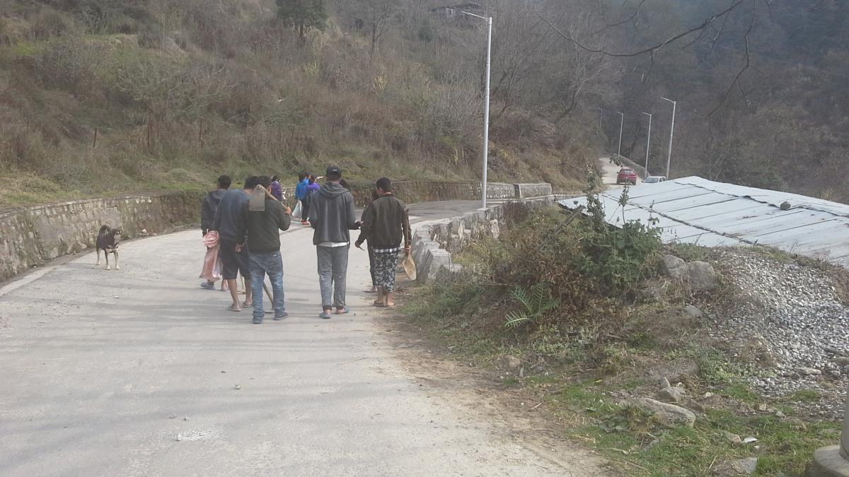 Clearing Drainage system