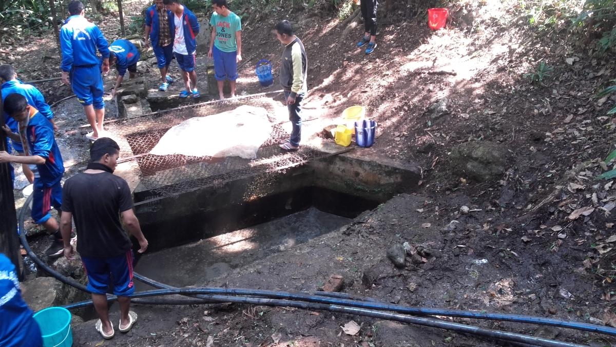 water source cleaning