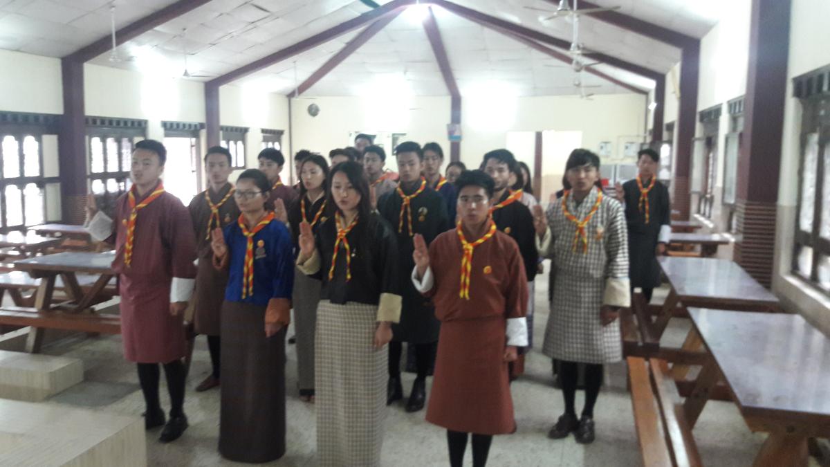 Investiture and Badge awarding