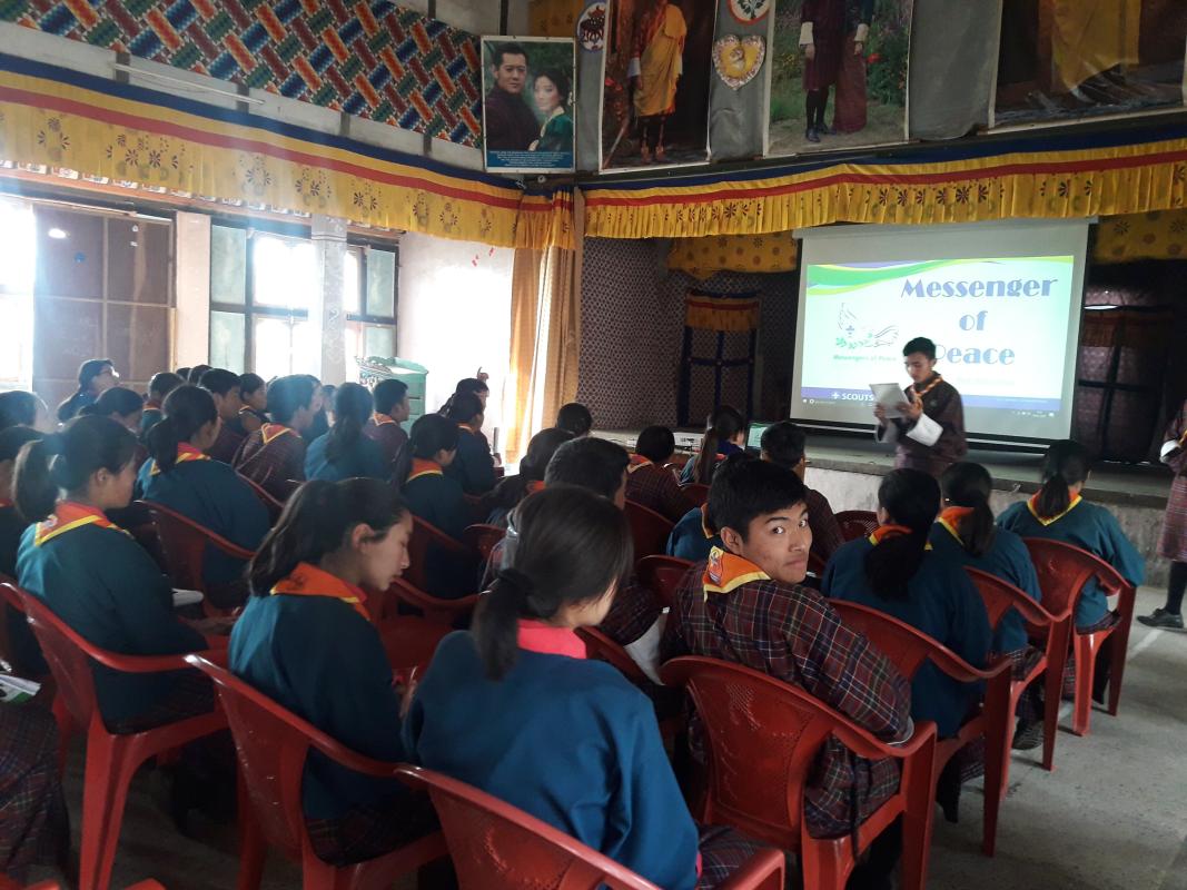 Orientation on MOP to Nazhoen Scouts