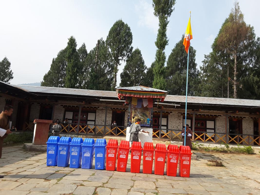 Waste management through scouting