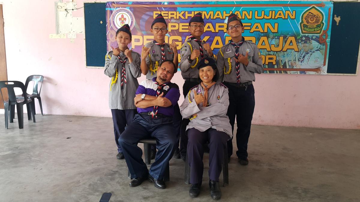 Perkhemahan Ujian Penarafan Pengakap Raja Negeri Johor 2018 Tanjung Laboh
