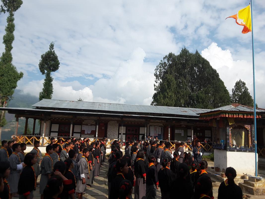 Rehearsh of scout drills