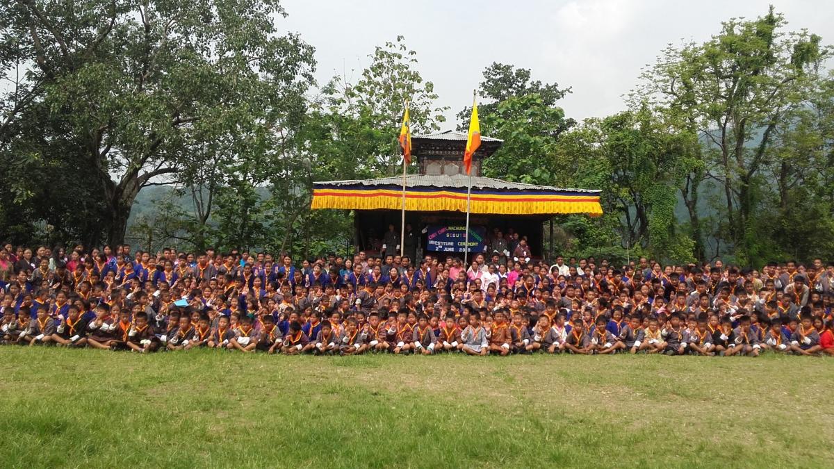 Investiture ceremony of pmss