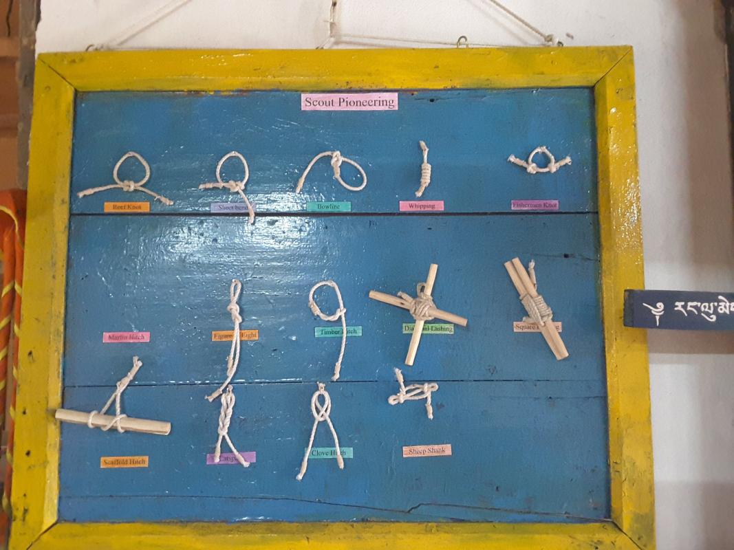 Scout knots collection