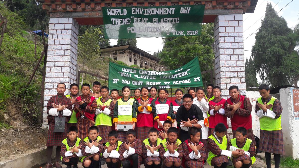 Road Show on "BEAT THE PLASTIC POLLUTION"