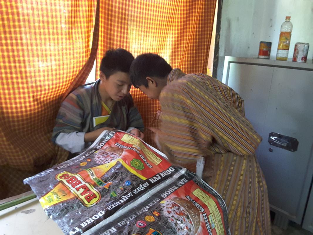 Waste sacks to scouts materials