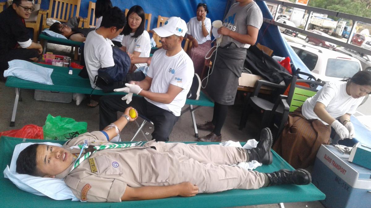 Donated Blood on 14th June 2018, Word Blood Donor Day