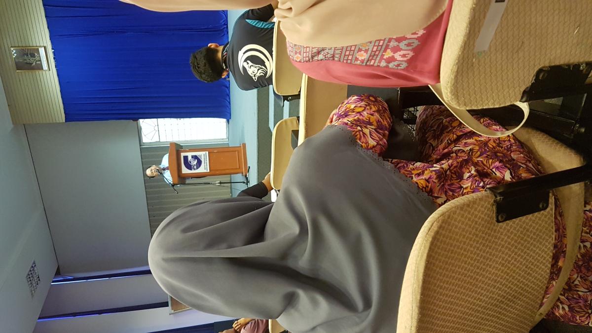 Mesyuarat pelajar PISMP Jun 2017 bersama Timbalan Pengarah IPGKBA