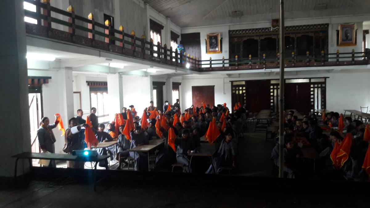 WORLD SCOUT SCARFS DAY AT CLUSTER LEVEL