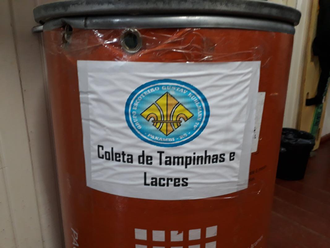 #LACROU GEGK - Coleta de Tampas Pet e Lacres de latinhas