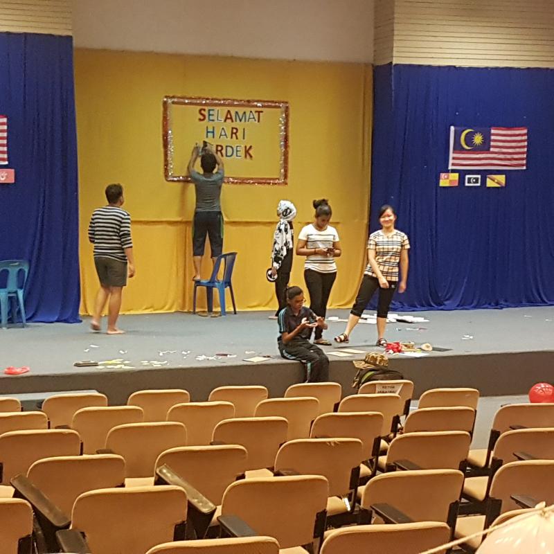 Persiapan Sambutan Hari Kemerdekaan bahagian 3