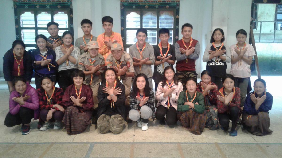Organized scout camp