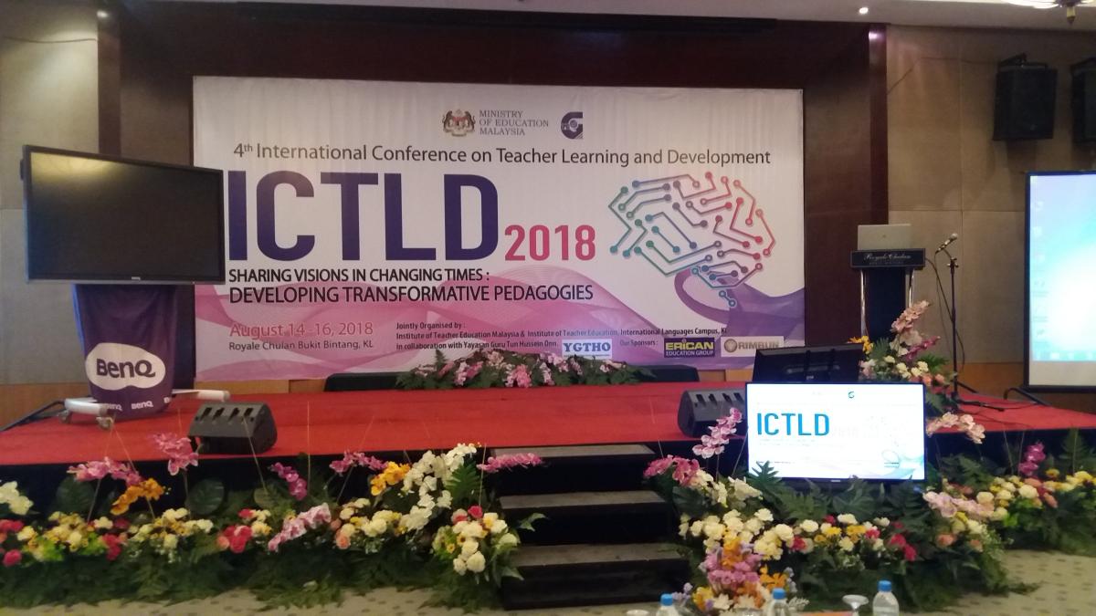 4th International Conference on Teacher Training and Development