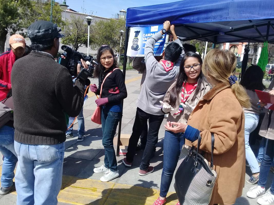 Proyecto de vacunación antirrábica
