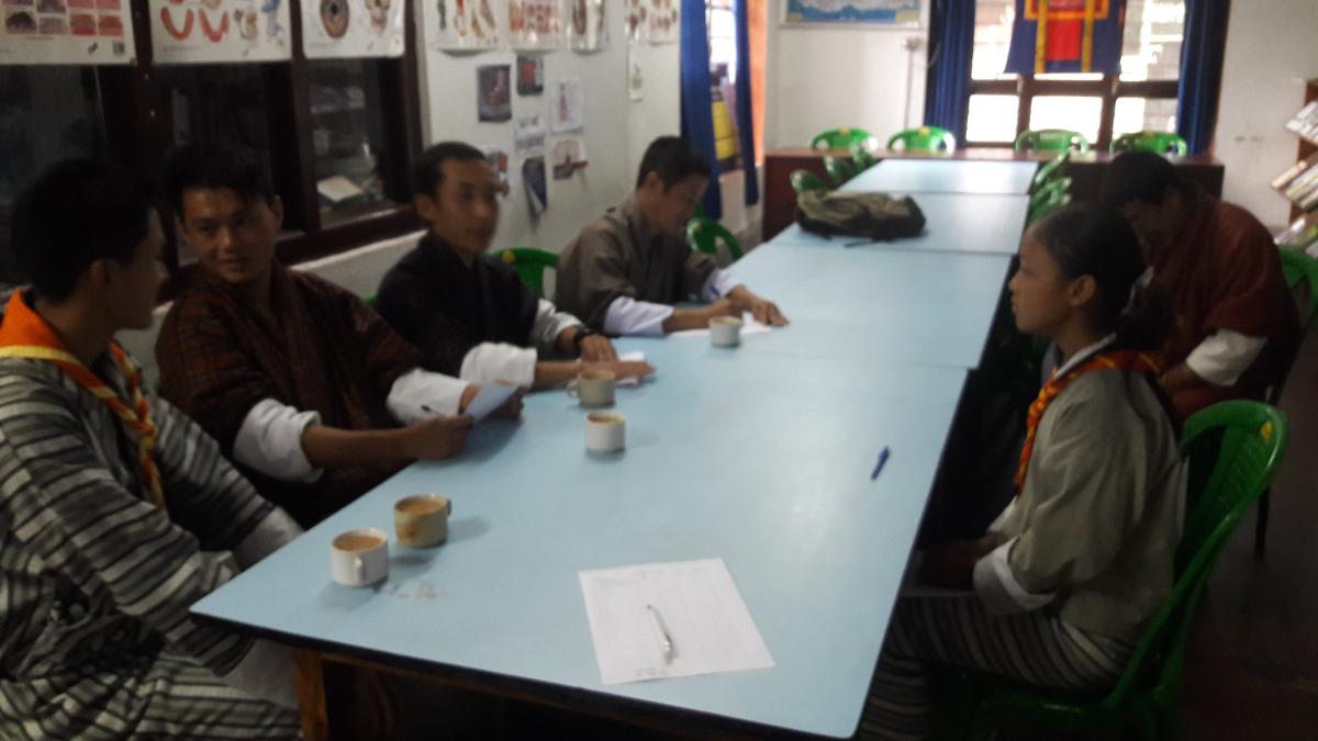 School level selection for JEJU youth forum at Korea