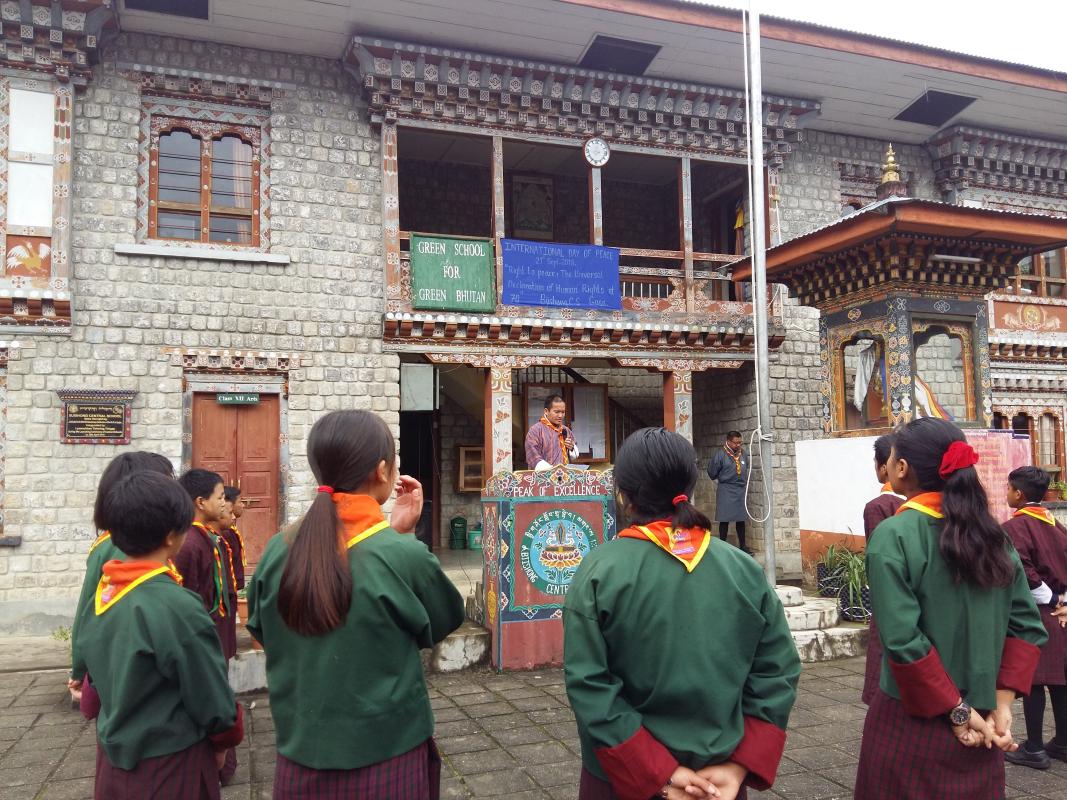 Scouts celebrates International Day of Peace