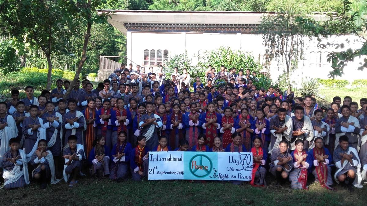 Celebrating the international day of peace