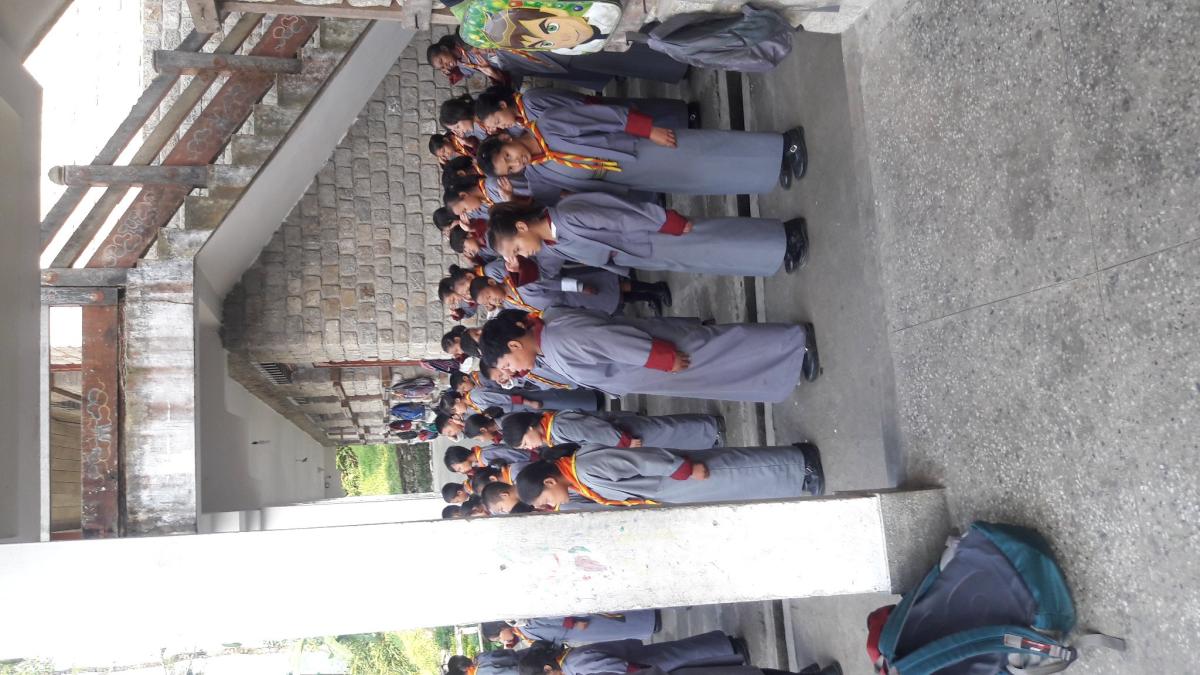 "Cheychey scouts on basic training"