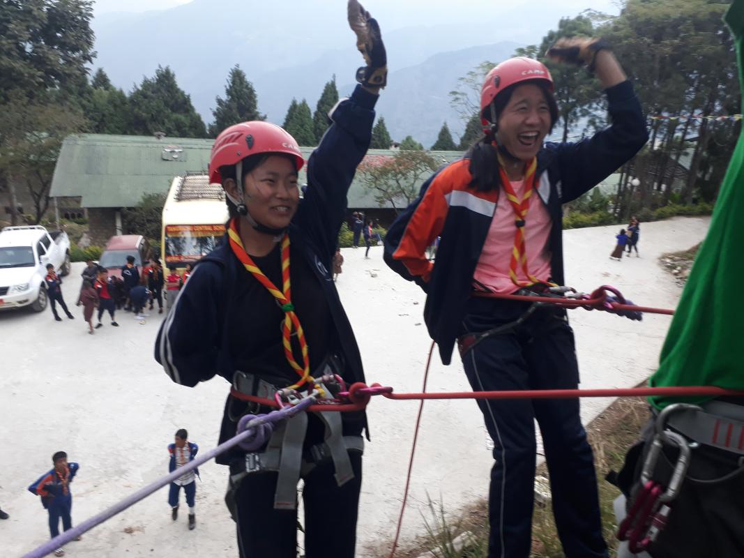 Rappelling Activity  