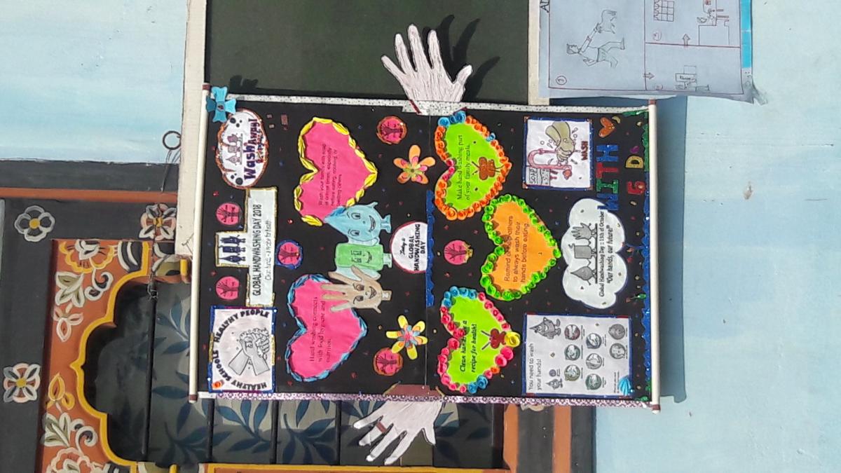 CLEAN HANDS FOR CLEAN COMMUNITY TO BETTER WORLD 