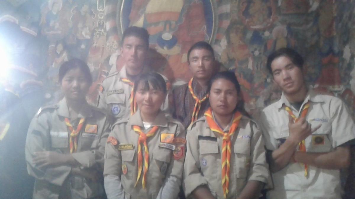 Hike to the spiritual place