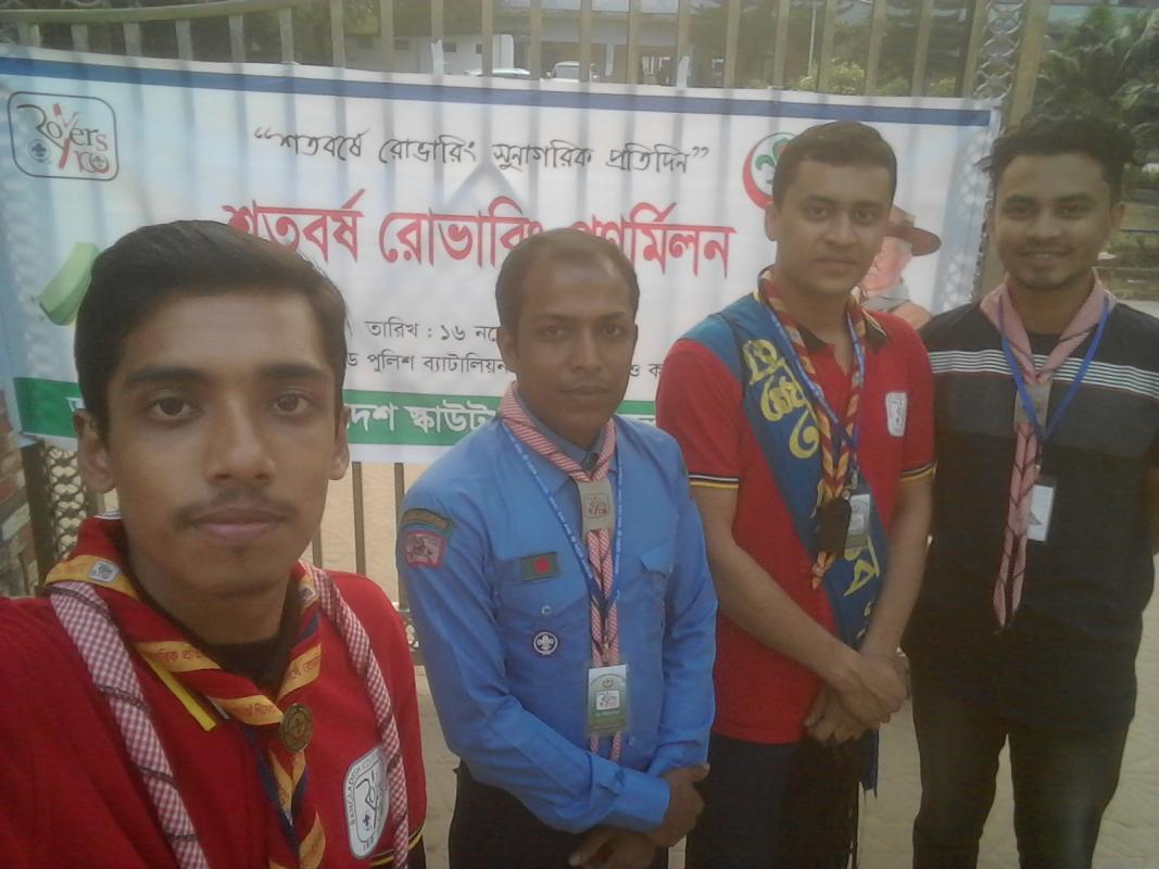 100 years rovering gathering