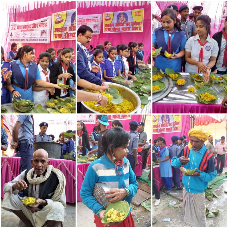 service in 14 Kosi Parikrama at Ayodhya