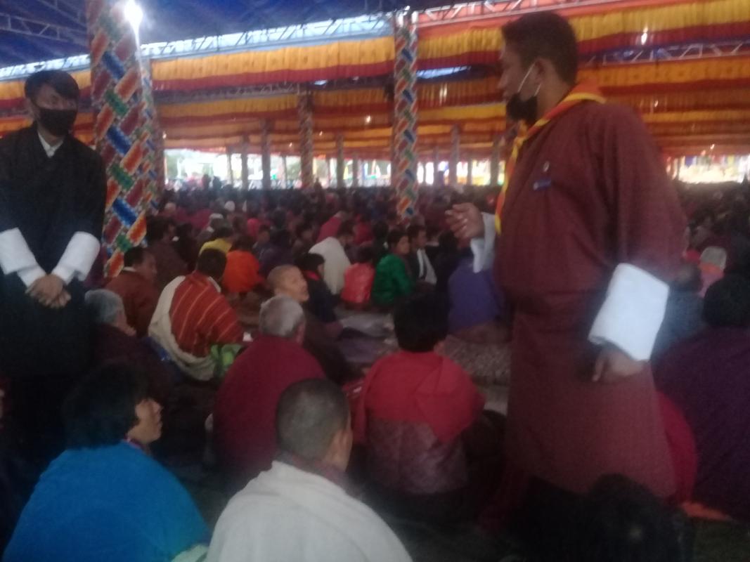 Voluntary Service during Mani Kabum and Jalung 