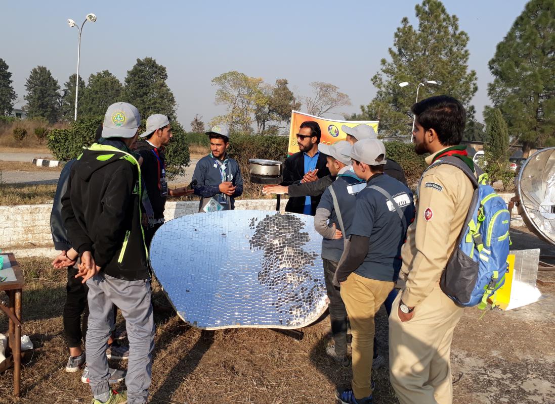 SOLAR ACTIVITIES AT PAKISTAN BOY SCOUTS