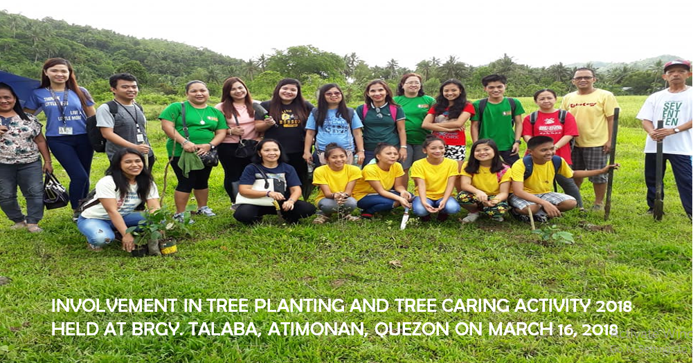 TREE PLANTING AND TREE CARING ACTIVITY 2018