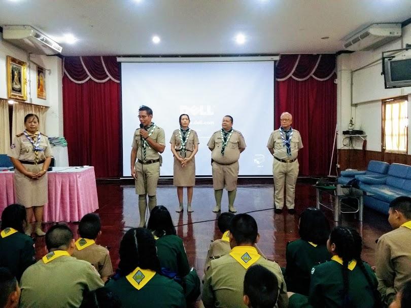 The 7th "We Are One Project" Messengers of Peace Scout Training at school by Local Coordinators.