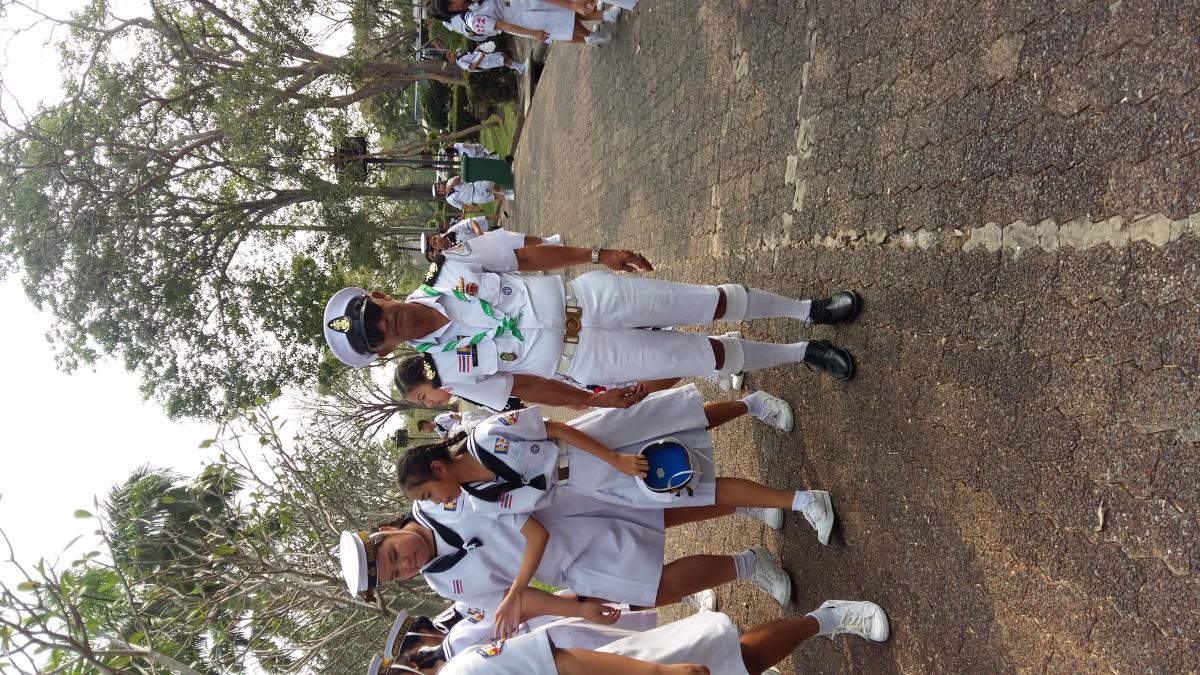กิจกรรมนำนักเรียนบำเพ็ญประโยชน์