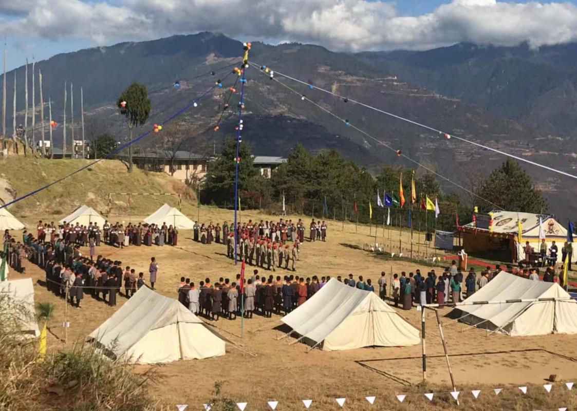 Regional scouts camp